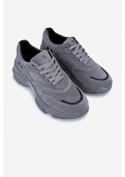 Kadın Hakiki Deri Gri Sneakers & Spor Ayakkabı 154 3396 Bn Ayk SK25-26 Grı Suet/syh Dr fiyatları