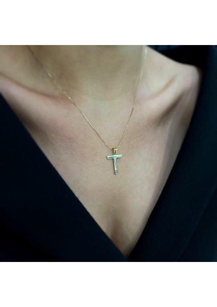 T Harfi Kolye Ucu - KLU0675