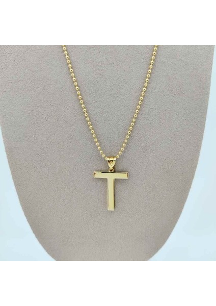 T Harfi Kolye Ucu - KLU0675 fiyatları