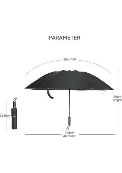 Parachase Premium Aerodinamik Kavrama Tam Otomatik Özel Şemsiye - Özel Kılıflı modelleri