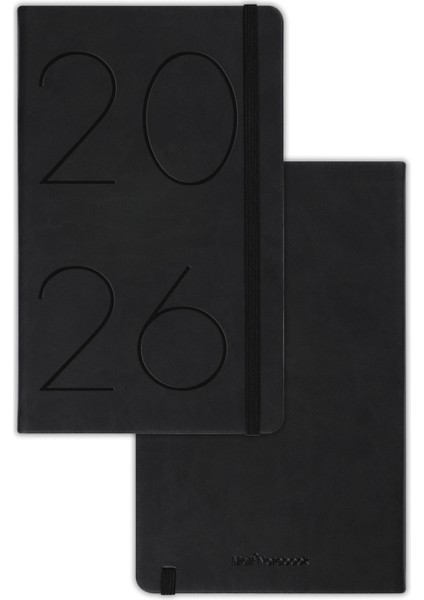 2026 Yılı 13X21 cm Günlük Ajanda Siyah modelleri