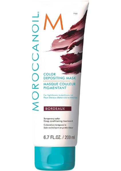Depositing Bordeaux Renk Tazeleyeci Bakım Maskesi 200ML