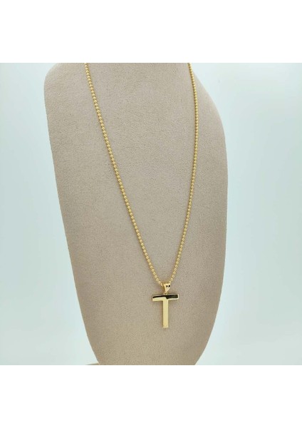 T Harfi Kolye Ucu - KLU0675 indirimleri