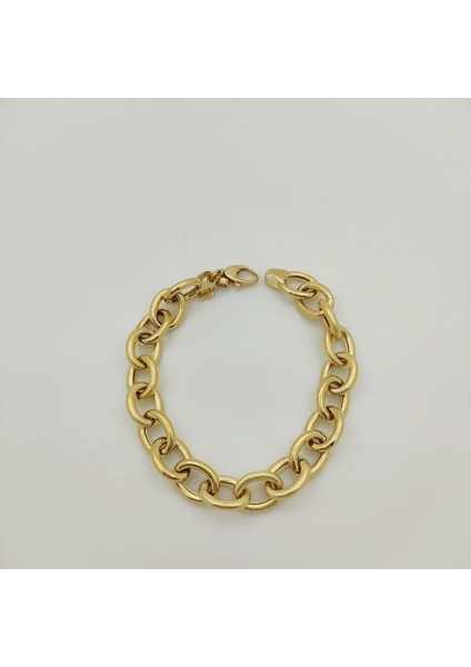 Dokulu Parlak Halka Zincir Bileklik - BLK1033 modelleri