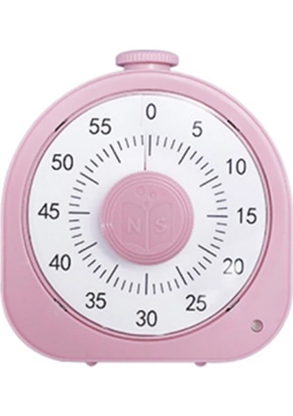 Görsel Zamanlayıcı 60 Dakikalık Süper Geri Sayım Görsel Zamanlayıcı Çocuklar, Yetişkinler ve Dayanıklı Mekanik (Pembe) Için Uygundur (Yurt Dışından)