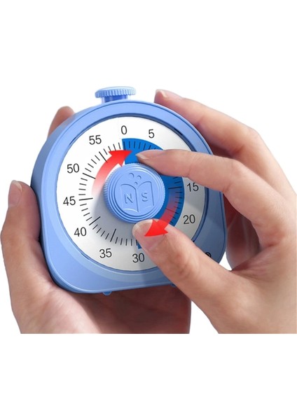 Görsel Zamanlayıcı 60 Dakikalık Süper Geri Sayım Görsel Zamanlayıcı Çocuklar, Yetişkinler ve Dayanıklı Mekanik (Pembe) Için Uygundur (Yurt Dışından) fırsatları