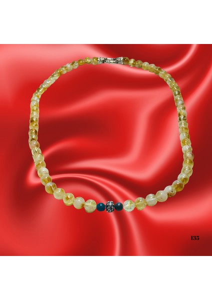 Reina Del Corazen Yapımı Doğal Sitrin Taşı Antik Kolye ve Bileklik – Otantik Tasarım, Tarihî Bereket Sembolü, Pozitif Enerji ve Işıltılı Takı fırsatları