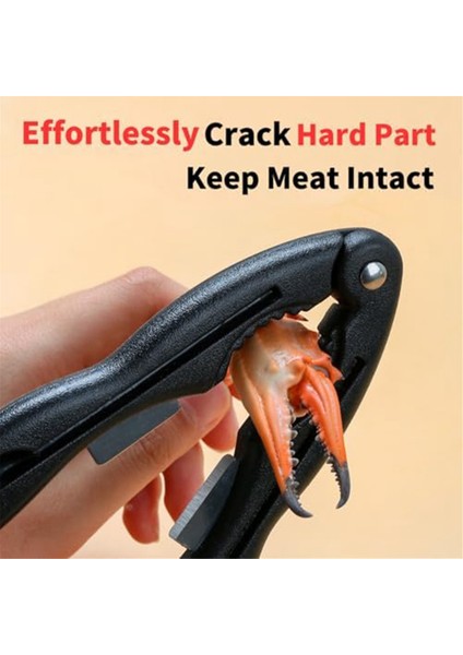 2 Adet Yengeç Kırıcı ve Alet Çok Amaçlı Yengeç Bacak Kırıcı Verimli Istakoz Kırıcı Sağlam Deniz Ürünleri Kırıcı ve Alet (Yurt Dışından) fiyatları