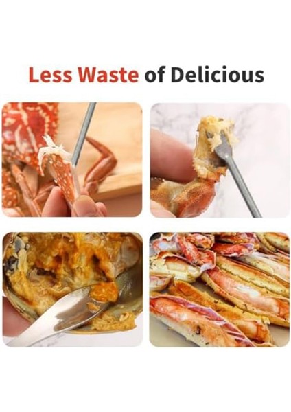 2 Adet Yengeç Kırıcı ve Alet Çok Amaçlı Yengeç Bacak Kırıcı Verimli Istakoz Kırıcı Sağlam Deniz Ürünleri Kırıcı ve Alet (Yurt Dışından) fırsatları