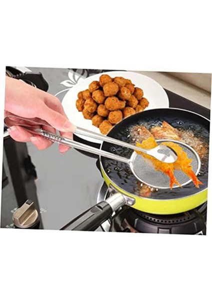 Yüksek Sıcaklığa Dayanıklı Paslanmaz Çelik Kızartma Maşası, Yemek Balıkçılığı Kaşığı, Süzgeçli Yemek Maşası, Kızarmış Tavuk Butları (Yurt Dışından) fırsatları