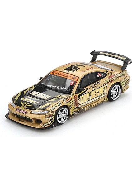 Buğz Mini Gt 1/64 Nissan Silvia (S15) Top Secret D1GP - Blister Paket