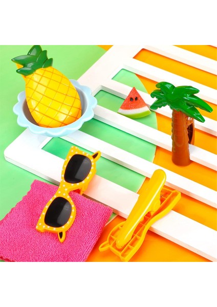 6 Parça Plaj Havlusu Klipsi, Taşınabilir Sandalye Klipsi Tutucu Plastik Klips Havuz Şezlongları Seyir Çamaşır Ipleri Yorgan Battaniyesi (Yurt Dışından) fiyatları