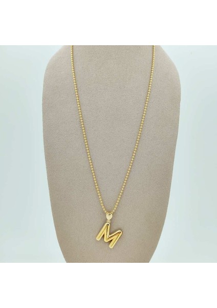 M Harfi Kolye Ucu - KLU0677 modelleri