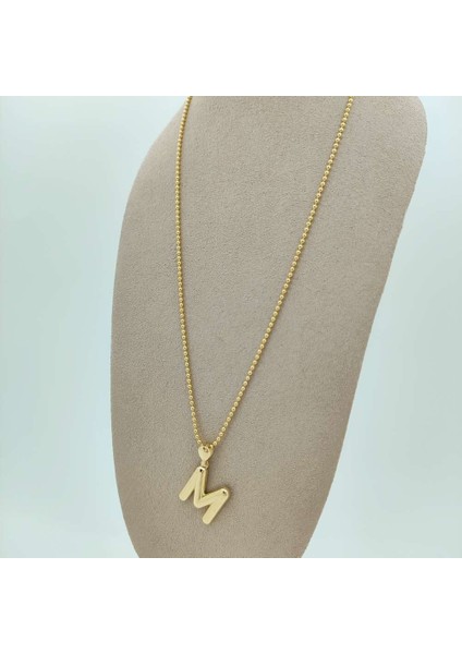 M Harfi Kolye Ucu - KLU0677 fırsatları