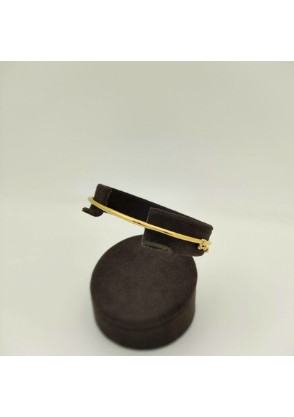 Sarı Altın Ince Kelepçe - KLP0331 fiyatları