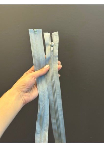 Gri Fermuar 83X4 cm modelleri