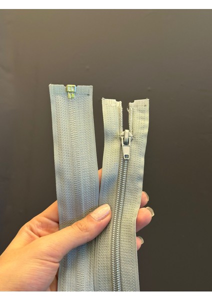 Gri Fermuar 83X4 cm indirimleri