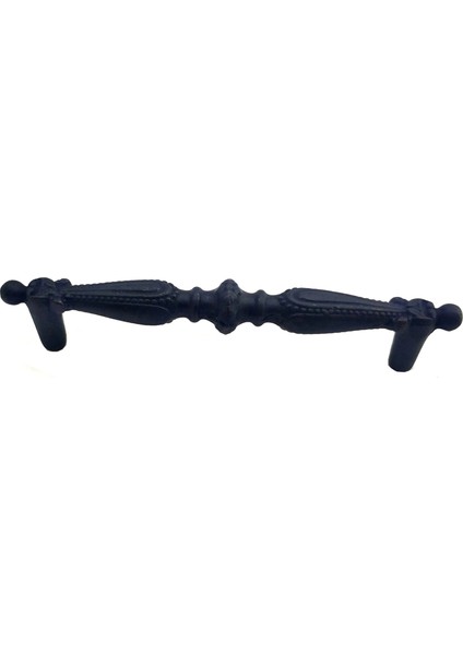 Buğz Antika Tarz Dekoratif Pirinç Yeni Sütun Mobilya Kulbu - 192MM, Oksit