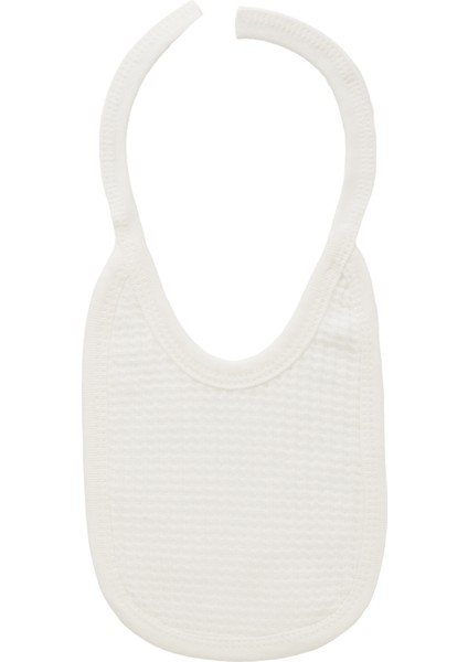 Yeni Doğan Petek Dokulu 7'li Battaniyeli Zıbın Takımı %100 Pamuklu Hastane Çıkışı- Beyaz modelleri