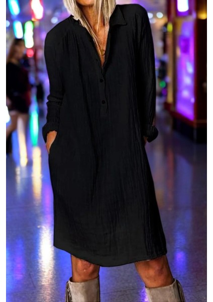 Baharlık Salaş Rahat Elbise