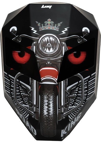 LED Gözlü Motorcu Çantası