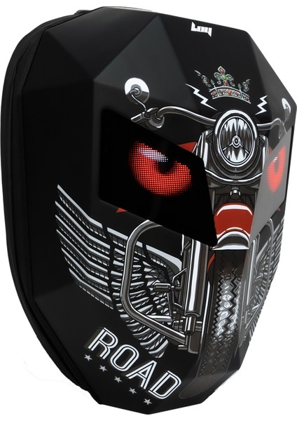 LED Gözlü Motorcu Çantası