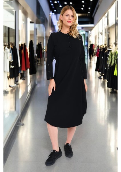 Büzgü Detaylı Yazlık Salaş Elbise