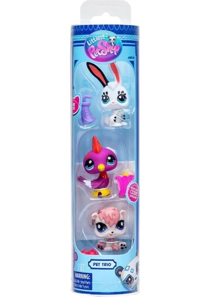 00598 - Littlest Pet Shop 3 Lü Figür Set (Lisinya) modelleri