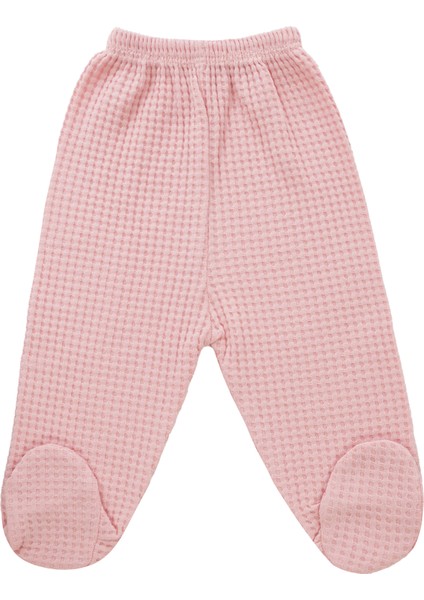 Yeni Doğan Petek Dokulu 7'li Battaniyeli Zıbın Takımı %100 Pamuklu Hastane Çıkışı - Pembe fırsatları