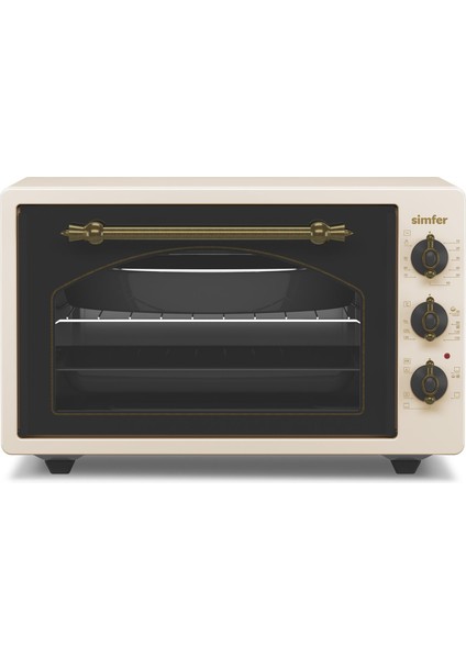 M4295 Turbo Rustik 42 Lt Midi Fırın