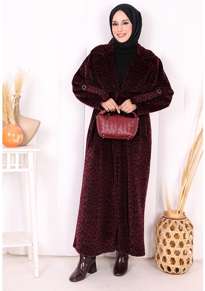 70058-1 Leopar Kaban Bordo fiyatları