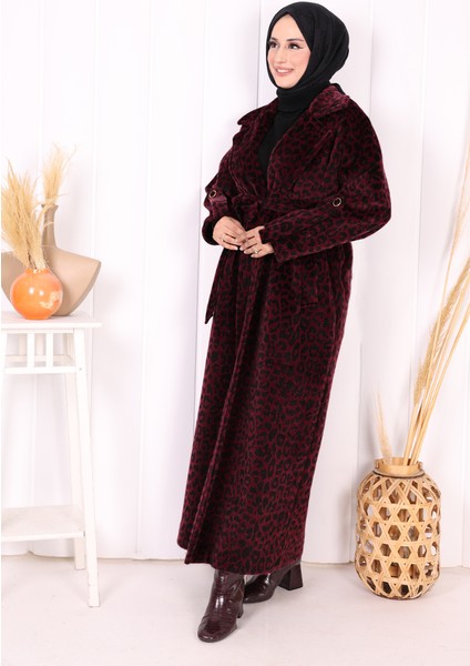 70058-1 Leopar Kaban Bordo modelleri
