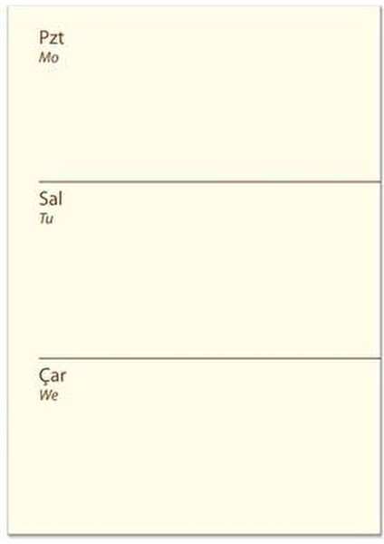 Tarihsiz Öğrenci Ajandası 12 x 17 cm 2'li Kraft Kapaklı Düz Tasarım fiyatları