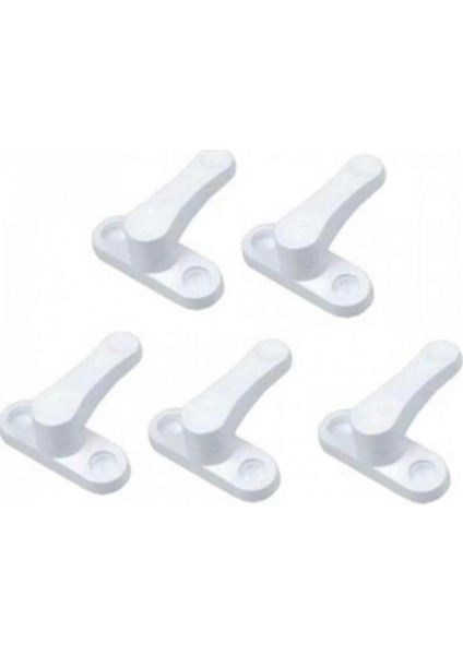5 Adet Kırılmaz Metal Pimapen Pencere Emniyet Çocuk Kilidi ( Lisinya )