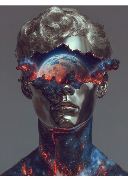 Parlak Ten Ev Duvar Salon Güzellik Salonu Ofis Dükkan Dekarasyon Kanvas Tablo fiyatları