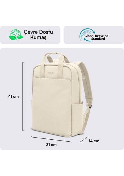 MCE-1524 15.6" Nova Eco Notebook Sırt Çantası Latte fiyatları