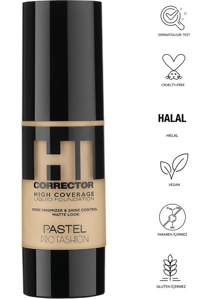 Profashion Hı Corrector Hıgh Coverage Liquid FondötenNo 401 modelleri