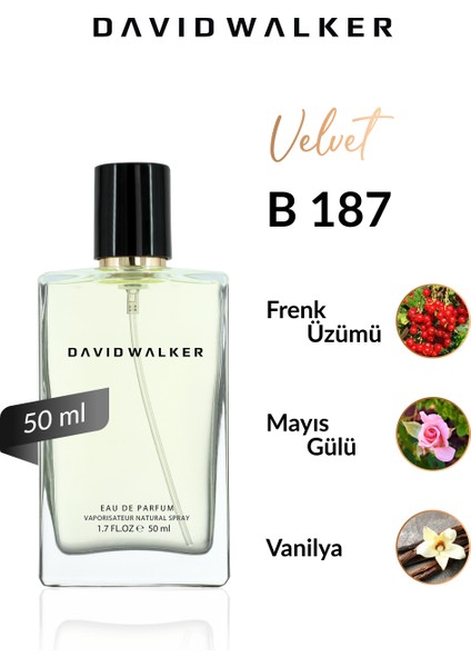 B187 Sierra 50 ml Kadın Parfüm | Velvet