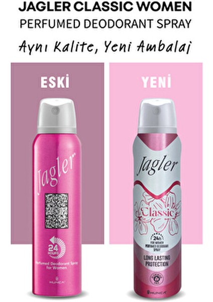 Kadın Deodorant Sprey 24 Saat Kalıcı Koruma 150 ml 5 Adet Avantajlı Set fiyatları