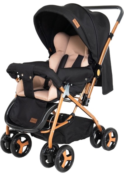 Two Koalas Keten Gold Çift Yönlü Bebek Arabası