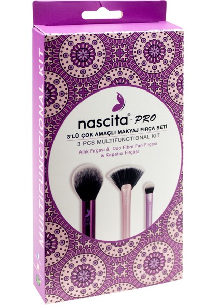 Pro Çok Amaçlı Fırça Seti 3'lü - 67 fiyatları