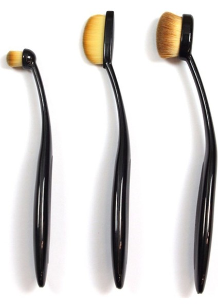 3 Lü Kaşık Makyaj Fırça Seti - 04 fiyatları