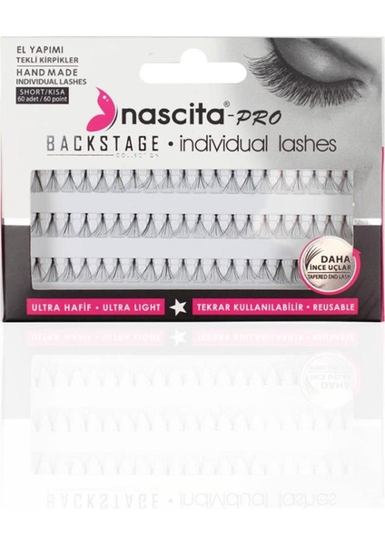 Takma Kirpik İnce Uçlu Kısa 102 fiyatları