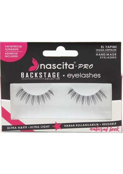 Nascıta Takma Kirpik Backstage Collection 98 fiyatları