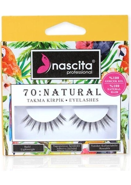 Doğal Takma Kirpik No:000070 fiyatları