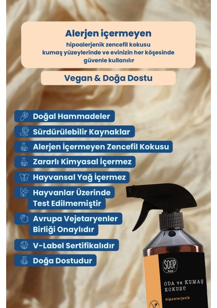 Home Oda ve Kumaş Kokusu | Ginger- Zencefil Kokulu indirimleri