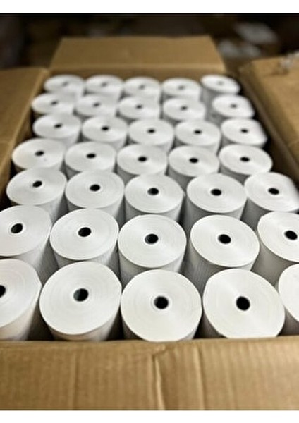 Termal Rulo Fotokopi Kağıdı 80x80 mm 10 Adet Beyaz Renkli Kaliteli Kullanım fırsatları