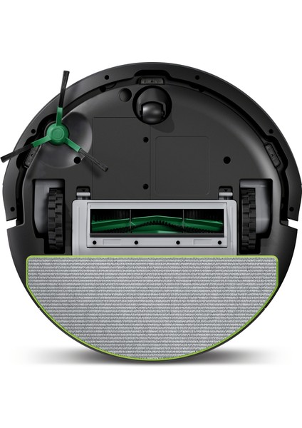 Roomba 105 Combo AutoEmpty Robot Süpürge ve Paspas (Siyah)