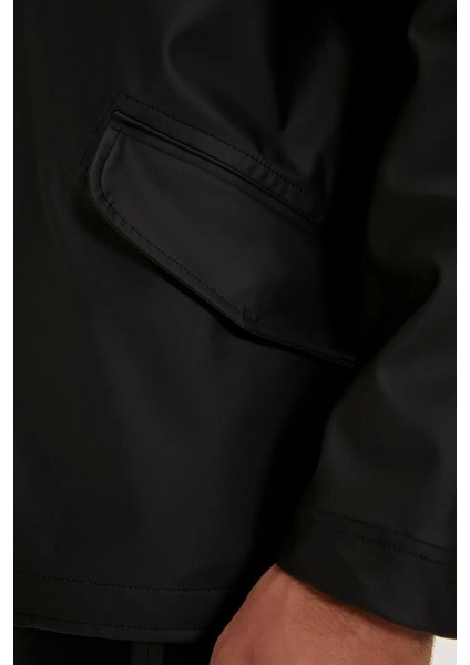 Patrol Raıncoat Lacivert Erkek Mont