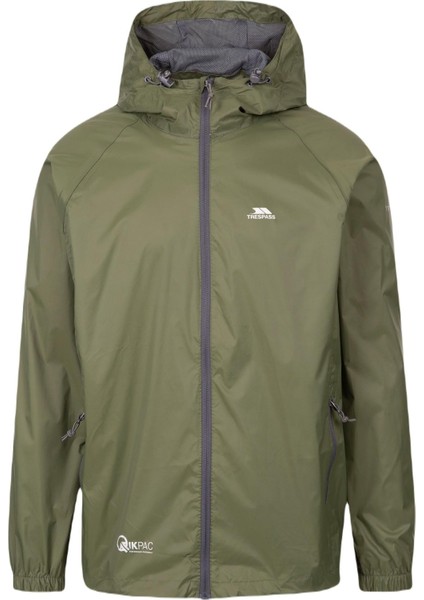 Qikpac Unisex Yeşil Yağmurluk UAJKRAI10001-MS1 fırsatları